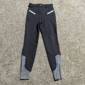 HR Farm Equestrian Riding Pants Gray Size 24